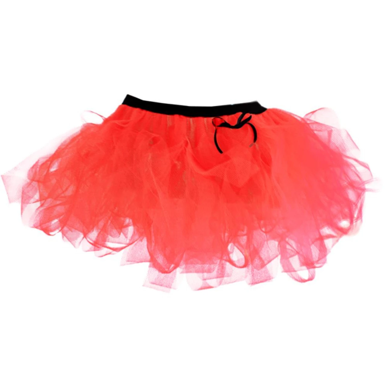 12" Neon Cyber Tutu With Black Waistband Ladies 1990's Rave Tutu Coloured Fancy Dress 7 12" Neon Cyber Tutu With Black Waistband Ladies 1990's Rave Tutu Coloured Fancy Dress - Image 5