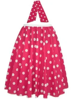 Adults 26" Polka Dot Spot Rockerbilly Rock N Roll Skirt & Neck Scarf 1950s Fancy Dress -Halloween Shop 0c065ae2 aa60 446c a8e5 a27a11f89e6f 90169.1653060236
