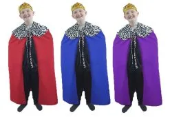 Childs Deluxe King Queen Robes Royalty Royal Family Medieval Nativity 3 Kings Christmas Fancy Dress Costume [Age 8-12 Years] -Halloween Shop 0fddc3da 2f86 4c5c bc1f 137dd172bb66 74915.1652969472