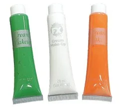 Ireland Irish St Patricks Day 3 Piece Green White Orange Face Paint Kit