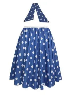 Adults 22" Polka Dot Spot Rockerbilly Rock N Roll Skirt & Neck Scarf 1950s Fancy Dress -Halloween Shop 150faa21 98bc 463a 8bb0 e55356d31c29 67780.1653056853
