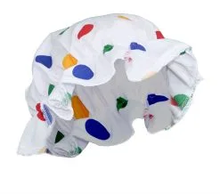 Childs Size - Children In Need Polka Dot Milk Maids Mop Hat CIN Accessory