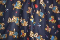 Childrens Age 8-12 Navy Blue Teddy Bear 15" Printed Skater Skirt Fancy Dress -Halloween Shop 165ec997 c10a 4fff bd41 ca1627db0b00 04193.1481561072