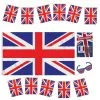 King Charles III Coronation 5ftx3ft Union Jack Flag 4 Metre (11 Flags) Bunting GB Sunglasses United Kingdom Themed Face Paint Coronation Garden Party Pack -Halloween Shop 24de23d9 3dbd 4f6e 8f42 2b7bc3f53a86 31396.1681917217