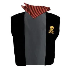Adults Red & Black Stripe Pirate Fancy Dress Golden Skull Waistcoat & Bandanna 15 Adults Red & Black Stripe Pirate Fancy Dress Golden Skull Waistcoat & Bandanna -Halloween Shop 25f7a185 bafe 4955 8c9f 31d882851a0c 26357.1659523398