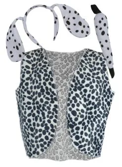 Childs Cruella Dalmation Spot Waistcoat , Tail & Ears Halloween World Book Day Fancy Dress [2 Sizes] -Halloween Shop 2a05a2c0 d742 466c a606 79ff7d859df1 31810.1665488266