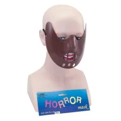 Adults Hannibal Lector Horror Jaw Guard Halloween Fancy Dress Face Mask