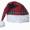 Tartan Christmas Santa Hat Faux Fur Trim Wee Willy Winky Victorian Night Cap Novelty Hat [One Size] -Halloween Shop 2b17beb9 cc90 41ce 9e9c a448b085bf36 37699.1668001379