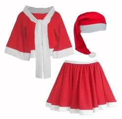 Childs Miss Christmas Shawl Skirt & Hat Xmas Festive Fancy Dress Costume [2 Sizes] -Halloween Shop 2d9ede9b 90d3 4147 aff1 6d392cdd610f 29863.1665149370