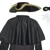Adults Black Mantle Cape Tricorn Hat & Gloves Highwayman Fancy Dress Set -Halloween Shop 2f558125 24d6 414a a2d0 7100cfbc5326 40459.1656419299