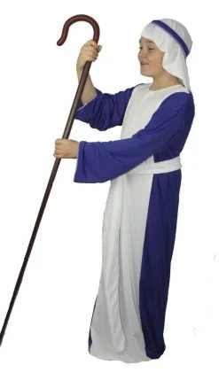 Childs Shepherd Christmas Xmas Nativity Wiseman Fancy Dress Costume [3 Sizes] -Halloween Shop 301c6e99 5862 4e0e a4d0 edbf90a1f560 56622.1668768515