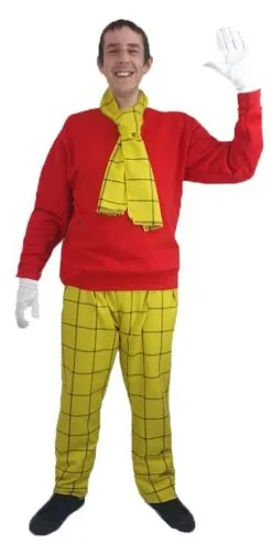 Adults Rupert Old English Comic Strip Animal World Book Day Movie Fancy Dress Costume [2 Sizes] -Halloween Shop 334e560b a0d4 4fd4 a2df b9a17c4966ce 50735.1673619693