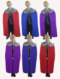 Children's Kings Cloak & Plastic Crown Nativity Wise Men Christmas Fancy Dress -Halloween Shop 3838e49b 741e 4818 9bb4 f3a9380efc15 60690.1674816907