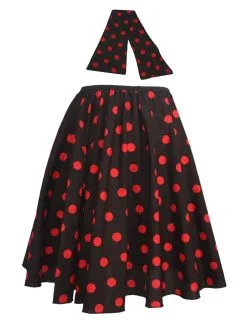 Adults 22" Length 1950's 50s Rockerbilly Rock & Roll Skirt & Neck Tie Rock N Roll Fancy Dress (2 Sizes)) -Halloween Shop 383cc52e 8322 4460 88ab 5b4212022ed5 13113.1681485739