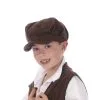 Charlie Crow Kids Brown Victorian Flat Cap Pauper [One Size] -Halloween Shop 3897d190 d0a4 495f a538 2f23dcdb4c58 79774.1602495945