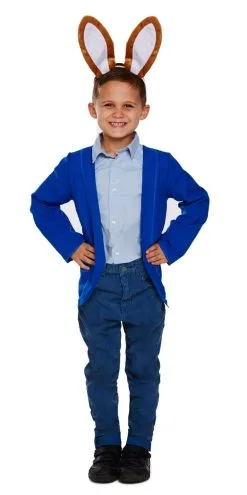 Childs Naughty Peter Rabbit Storybook Book Week Fancy Dress Kids Costume