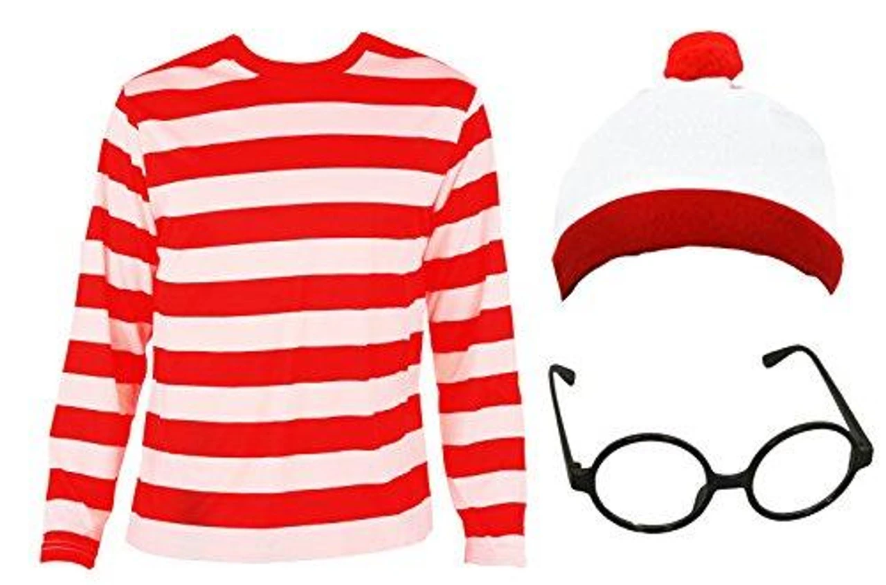 Childs Where's World Book Day Nerd Geek? Comic Book Fancy Dress 4 Childs Where's World Book Day Nerd Geek? Comic Book Fancy Dress - Image 2