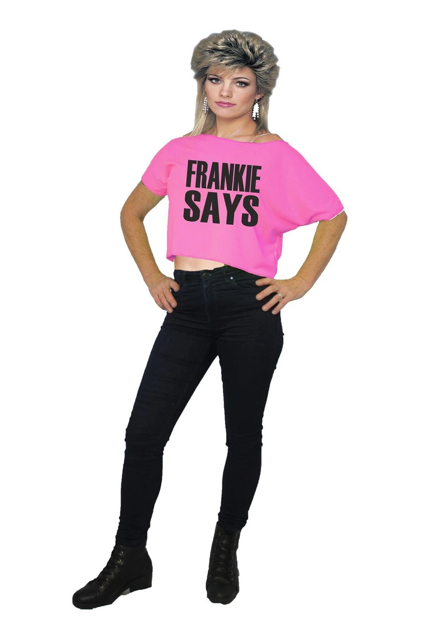 1980's 80's 1990's 90's Off The Shoulder Pop Icon & Movie TV Film Slogan Crop Top 17 1980's 80's 1990's 90's Off The Shoulder Pop Icon & Movie TV Film Slogan Crop Top - Image 15