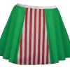 Ladies 15" Length Festive Candy Cane Christmas Elf Fancy Dress Skater Skirt [2 Sizes] -Halloween Shop 45e9dc52 1817 4e95 8fea ac6c742f208a 07570.1676640137