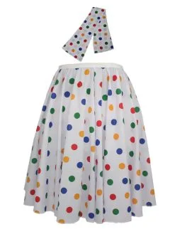 Adults 22" Length 1950's 50s Rockerbilly Rock & Roll Skirt & Neck Tie Rock N Roll Fancy Dress (2 Sizes)) -Halloween Shop 4751485e f231 4493 9bc4 432e69459e33 65121.1681485757