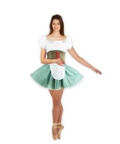 Womens Unisex Bavarian Oktoberfest Festival Beer Girl Fraulein Party Fancy Dress Costume