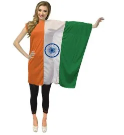 Adults India National Flag Dress Patriotic Supporters Fancy Dress Costume [2 Sizes] -Halloween Shop 5c28ac98 859f 479c b98a a1cd373cbce0 99821.1675701377