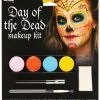 Female Halloween Day Of The Dead Facepaints Fancy Dress Make-Up