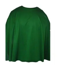 Adults Emerald Green Custom Made Super Hero Cape Fancy Dress Accessory -Halloween Shop 6ed2de12 74b5 45e8 a8c5 228b6271e940 43563.1655899352