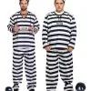 Adults Prisoner Convict Jail Chain Gang Stag Party Fancy Dress Costume [2Sizes] -Halloween Shop 7d235cc2 8beb 48f6 af34 989d8d0de092 88221.1662121087