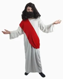 Childs Jesus Christ Nativity World Book Day Christmas Fancy Dress Costume [Age 8-12 Years]