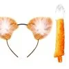 Unisex 2pc Fox Ears & Tail Set Instant Fancy Dress Head Accessory -Halloween Shop 81420866 1e8a 4ef7 97b8 15abe2e36f1c 94857.1435072236