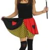 Ladies Queen Of Hearts Yellow Striped 15" Skater Skirt Wonderland Fancy Dress -Halloween Shop 8e0ba1b4 aa41 4397 8b30 707bc66ed557 03198.1653985781