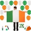 St Patricks Day Irish Ireland Football Rugby Supporters 6 Piece Kit -Halloween Shop 90024397 b907 498d a62d 14184e4dc86c 76959.1676023908