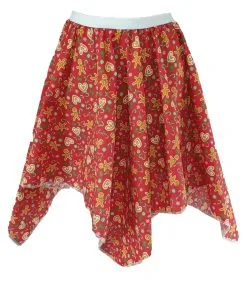 Childs Christmas Ginger Bread Handkerchief Skirt Xmas Design -Halloween Shop 980b35ed cbf3 4317 9547 5567fed94924 04730.1605973603