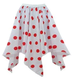 Adults Red Nose Day Charity Fundraising White With Red Polka Dot Handkerchief Skirt 7 Adults Red Nose Day Charity Fundraising White With Red Polka Dot Handkerchief Skirt -Halloween Shop 98c4c5fa 09dd 442c 933f b5a7c40adfe0 22566.1659697527
