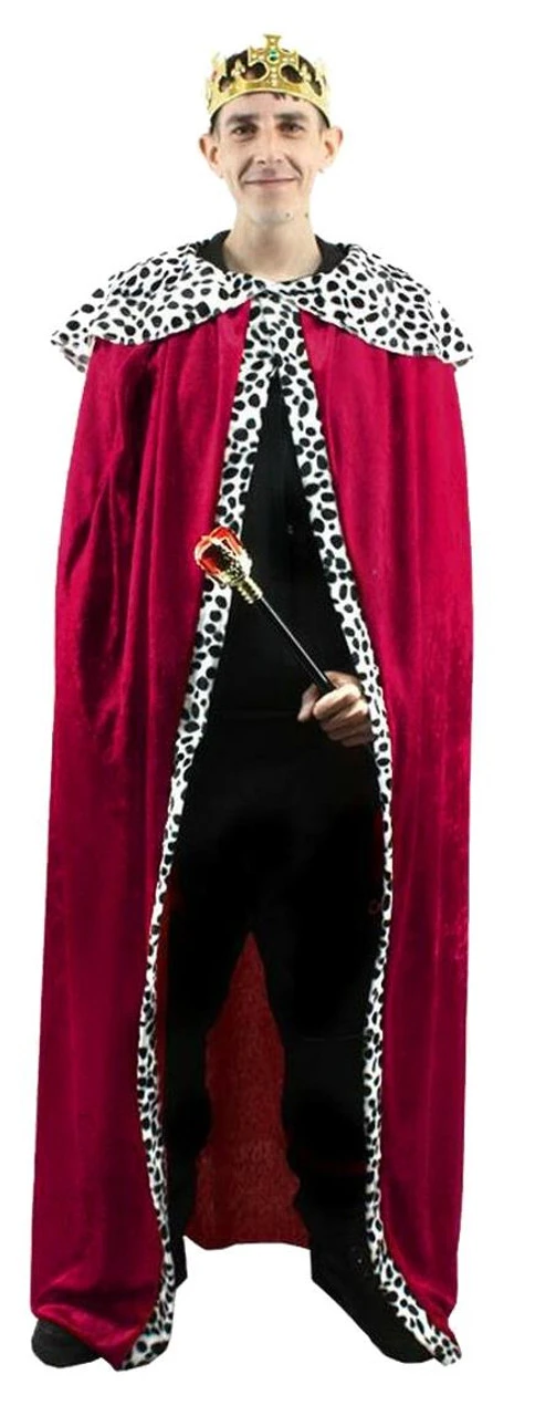 Deluxe Kings Robes Cloak Nativity 3 Wise Men Medieval Cape & Crown Royal Fancy Dress 8 Deluxe Kings Robes Cloak Nativity 3 Wise Men Medieval Cape & Crown Royal Fancy Dress - Image 6