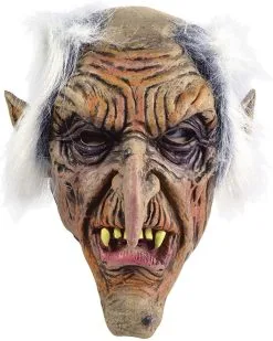 Bristol Novelty Horror Goblin Latex Fancy Dress Halloween Mask