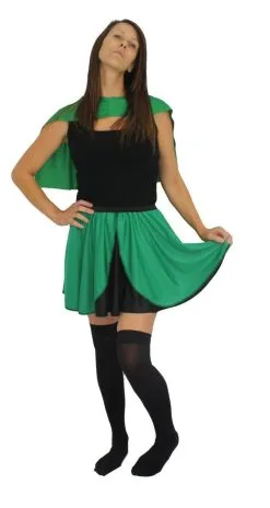 Ladies Green Lady 15" Skater Skirt Super Hero Fancy Dress Accessory -Halloween Shop a2e59587 e5c4 4270 a658 1286e866fca6 18011.1559949732