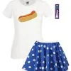 Captain Spaulding 1000 Corpses Hot Dog Lady Fit T-Shirt & Skirt Halloween Horror Fancy Dress -Halloween Shop a86e78b2 7348 4cd6 8e4f 6a23f200f415 11865.1631804379