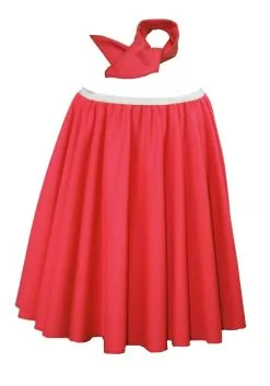 Adults 22" Polka Dot Spot Rockerbilly Rock N Roll Skirt & Neck Scarf 1950s Fancy Dress -Halloween Shop aa0b5329 0afb 48ec 88c6 7af22a75791c 07841.1653056865
