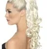 Divinity Hair Extentions, Curly Clip On, Blonde -Halloween Shop api0fw5pv 61423.1636109581