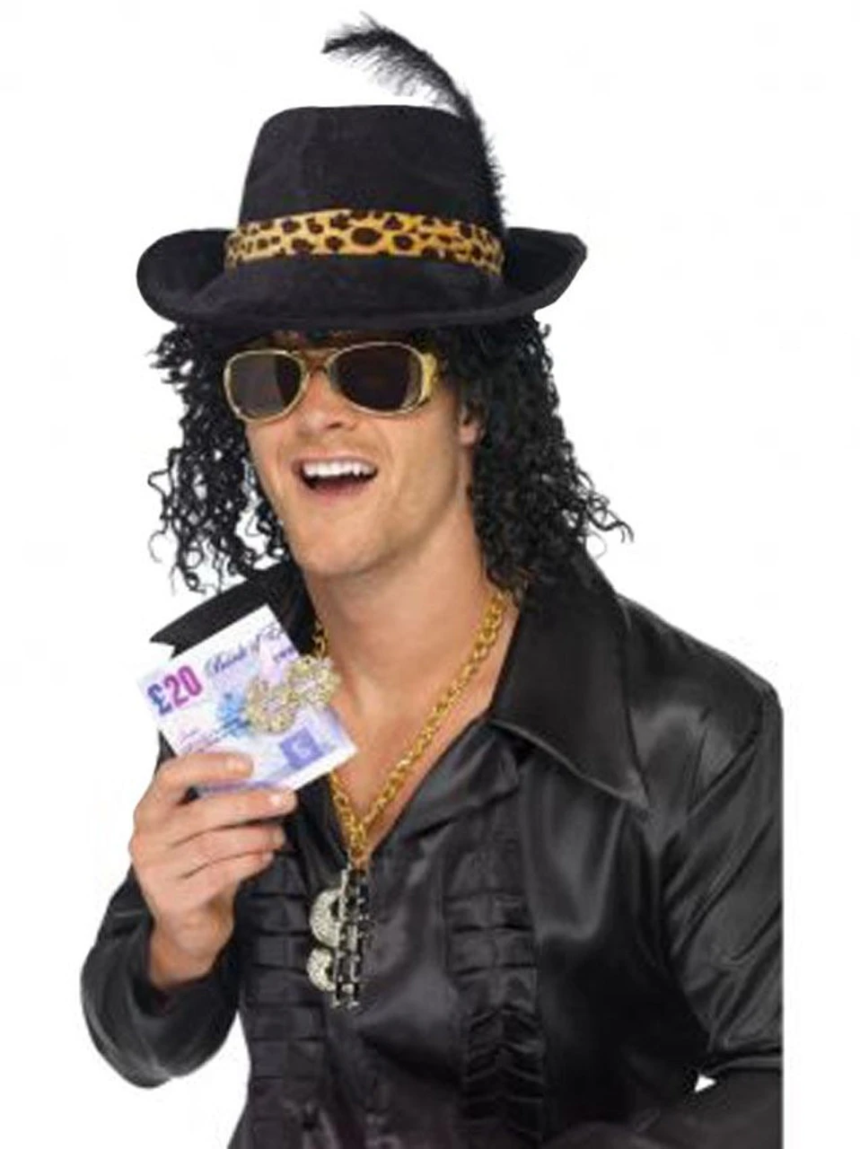 Adults Novelty Dollar Bling Money Clip Pimp Your Party Fancy Dress Accessory 3 Adults Novelty Dollar Bling Money Clip Pimp Your Party Fancy Dress Accessory