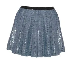 Childs 15" Coloured Sequin Disco Fancy Dress Dance Diva Skater Skirt -Halloween Shop api2ty8xm 40945.1642689952