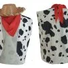 Childs Woody Cow Print Waistcoat Bandana/Neckerchief Foam Cowboy Hat Fancy Dress -Halloween Shop api3jv0ie 94374.1624275068
