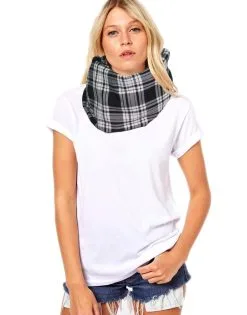 Unisex Adults Erksine Tartan Snood Burns Night Fancy Dress Accessory