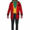 The Joker Red Jacket & Yellow Waistcoat Fancy Dress Halloween Costume Kit -Halloween Shop apibgbqah 66029.1571153757