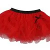 Ladies 12" Plain Flo Red Halloween Cyber Tutu Skirt Devil Fancy Dress -Halloween Shop apibyw3mq 43323.1647873505
