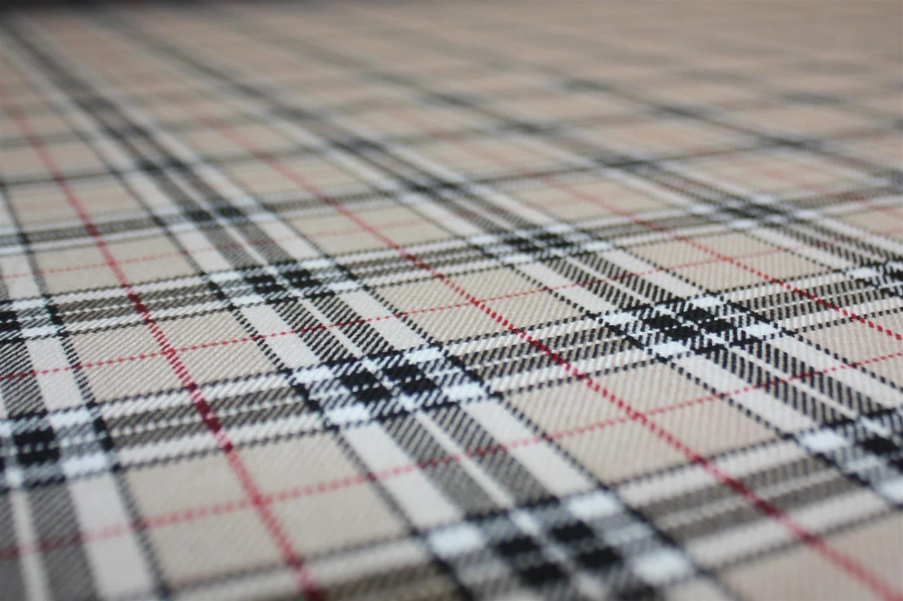 Traditional Scottish Thompson Camel Tartan Table Runner Burns Night Supper 4 Traditional Scottish Thompson Camel Tartan Table Runner Burns Night Supper - Image 2