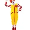 Mens Ronald The Fast Food Clown Red & Yellow Fancy Dress Costume Without Shoes -Halloween Shop apicoir6m 40490.1566567795
