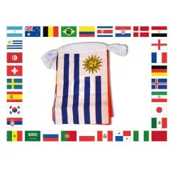 World Cup 2018 Party Decorations Banner Flag Bunting 32 Countries 10 Metres